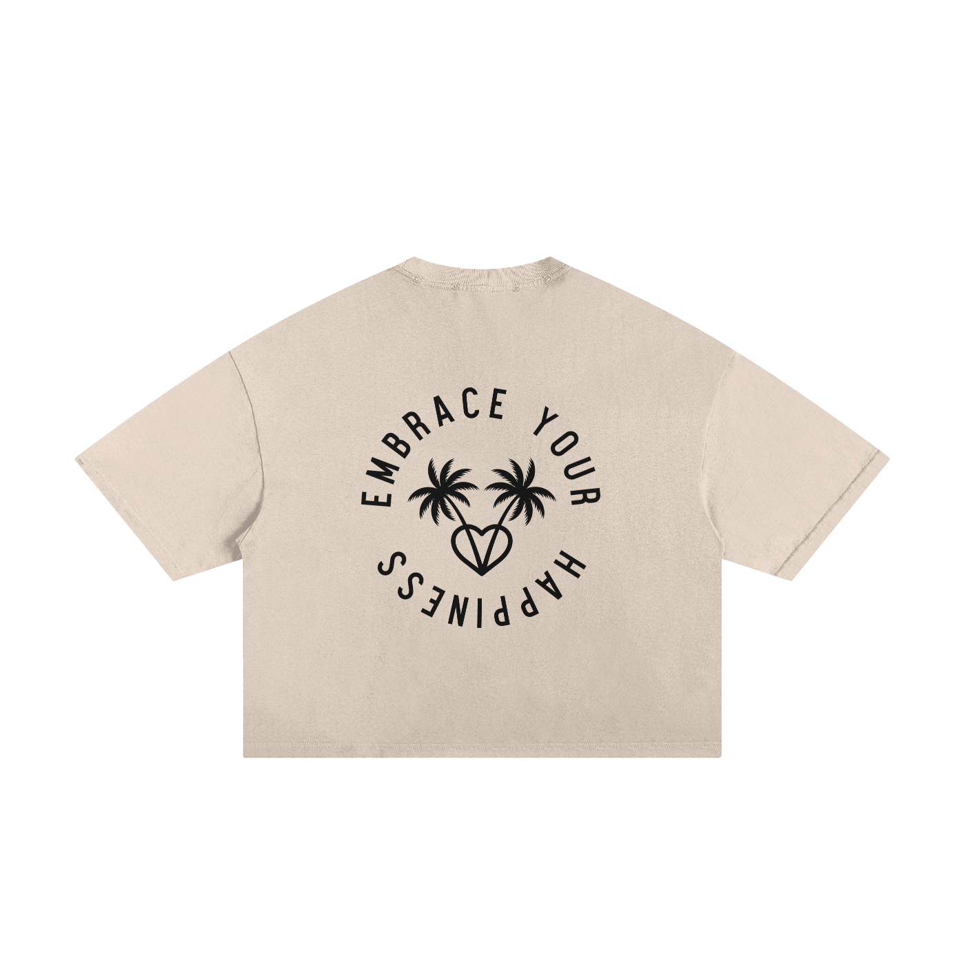 Classic Frayed Boxy Tee - 250 GSM